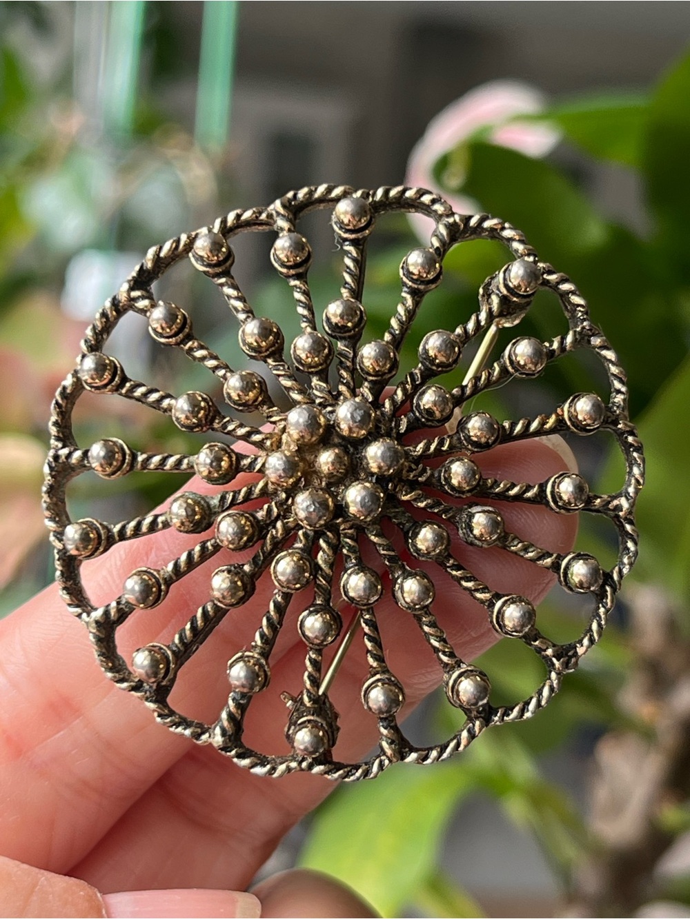 Vintage Sarah Coventry "Fashion Splendor" Domed Brooch - Canada